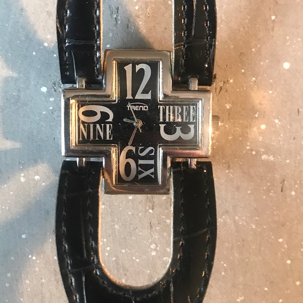Watches unisex real leather